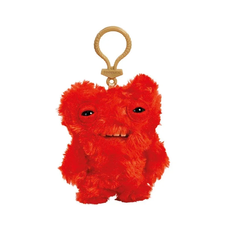 Fuggler Keychain Series 5 Funny Fugg Ugly Monster Plush Toys Cartoon Backpack Fuggler Pendant Dolls Stuffed Peluche Gifts 11CM