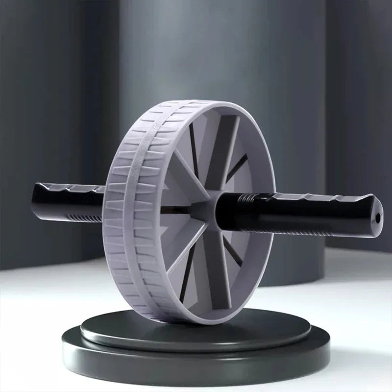 Workout AB Roller Wheel Non-slip Abdominal Roller No Noise Abdominal Trainer Abdominal Exerciser for Home Gym Strength Workouts