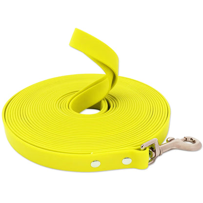PVC Long Dog Leashes Cat Traction Lead Rope Candy Color Outdoor Short Pet Leash Blue Rose Red Yellow