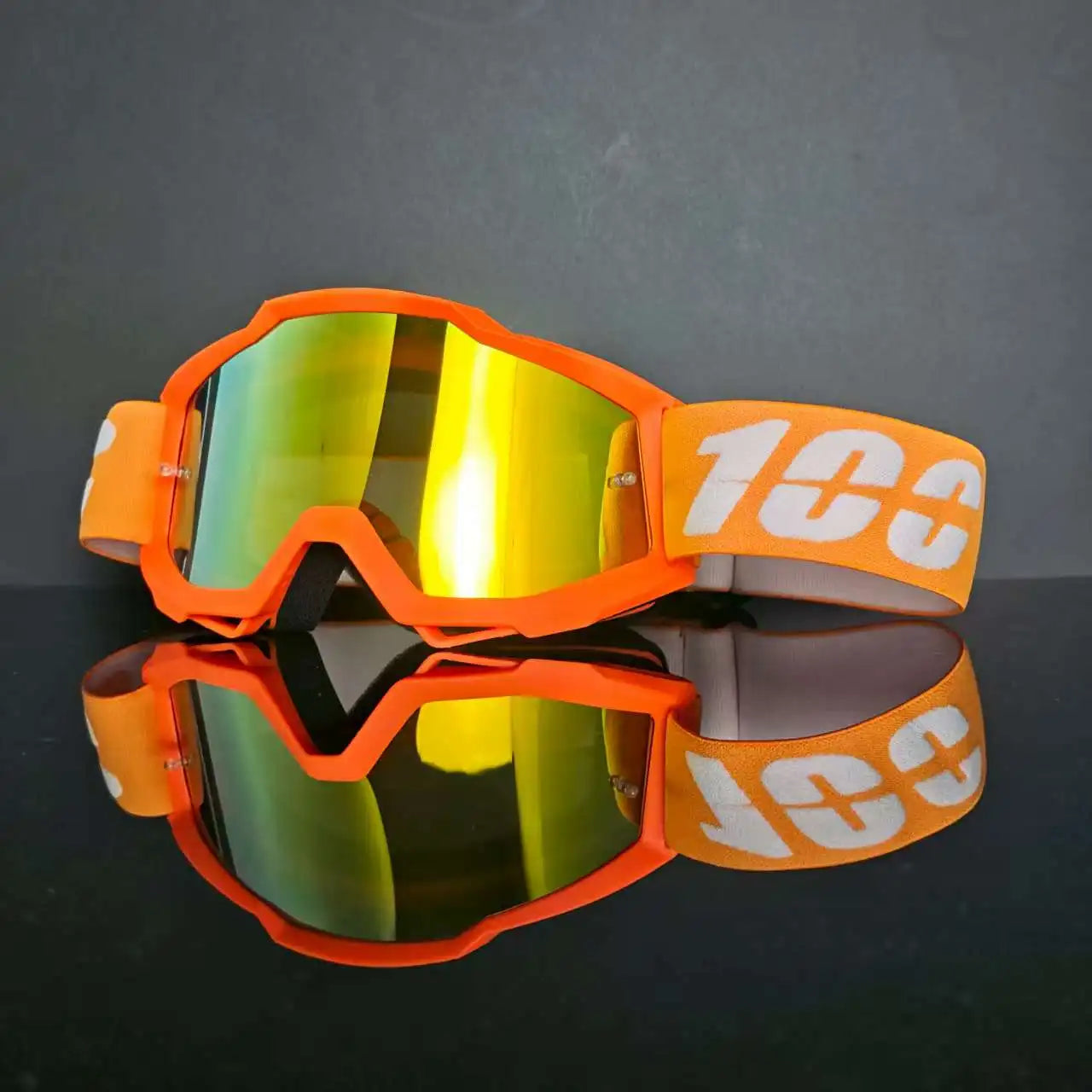 100 Motorcycle Goggles Motocross Glasses Off-road Helmet MX Moto Dirt Bike ATV Ski Outdoor  Glass Scooter Googles  Sports