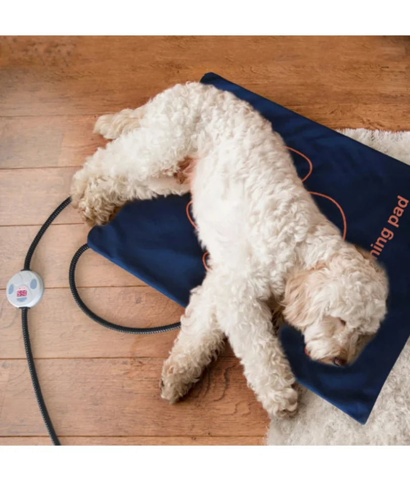 45×60cm Pet Electric Heating Pad Blanket Dog Cat Winter Warmer Pad Waterproof Adjustable Temperature Dog Mats US/UK/EU Plug