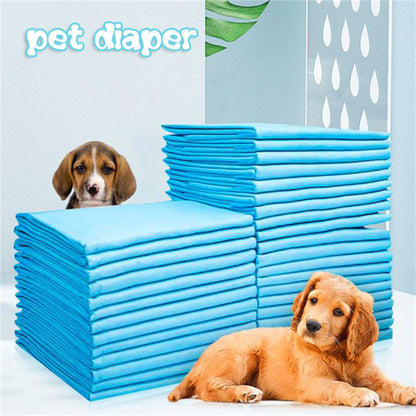 10/100PCS Dog Training Piss Pads Super Absorbent Disposable Soft Pet Diaper