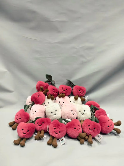 new Beautiful hanging bags, cute plush toys, creative keychains, matching plush dolls, beautiful key pendant accessories gifts S