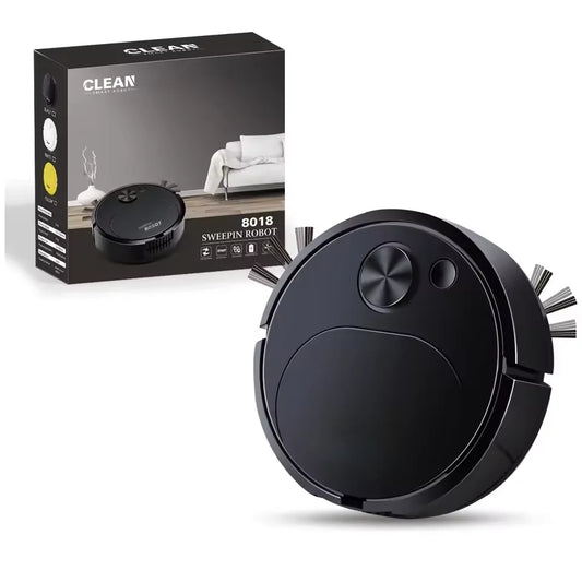NEW USB Sweeping Robot Vacuum Cleaner Mopping 3 In 1 Smart Wireless 1500Pa Dragging Cleaning Sweep Floor for Home Office