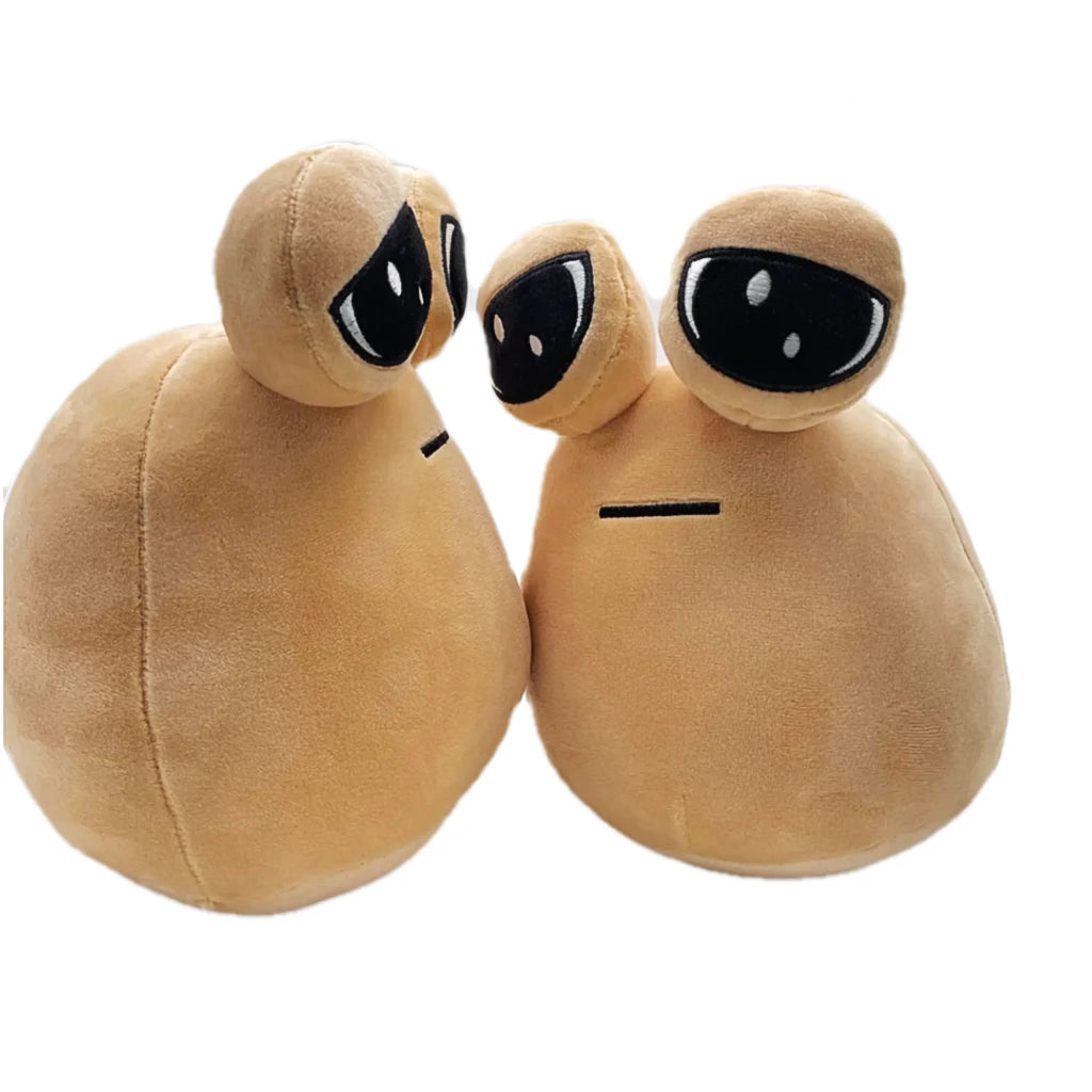 1-6Pcs 22Cm Anime Game The Maw My Pet Alien Pou Kawaii Cartoon Plush Toys Children Birthday Xmas Gifts