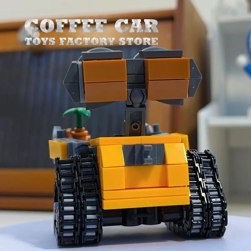 Disney Movie Robot Wall E MOC Building Blocks Dolls Space Mecha MOC Bricks Action Figure Toys Adult Children Christmas Gifts DIY