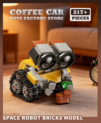 Disney Movie Robot Wall E MOC Building Blocks Dolls Space Mecha MOC Bricks Action Figure Toys Adult Children Christmas Gifts DIY