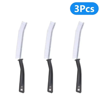 Gap Cleaning Brush Hard-Bristled Crevice Cleaning Brush for Stiff Angled Bristles Tile Bathroom Kitchen Toilet Cleaning Tool