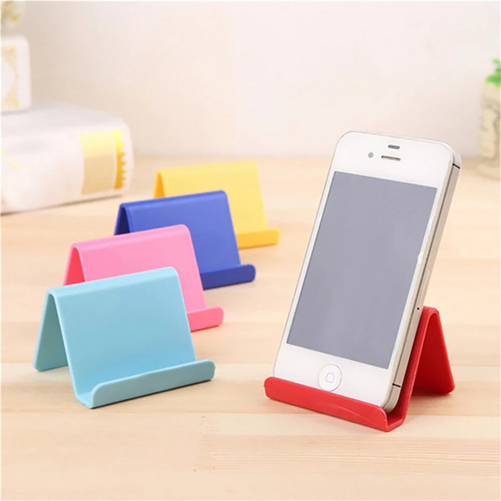 Mini Portable Kitchen Phone Holder Universal Movable Mini Lazy Bracket Fashion Convenience Cellphone Tablet Mount Plastic Stand