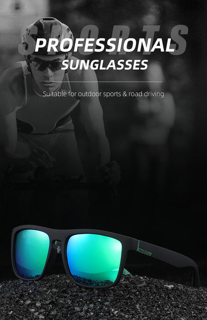 VAGHOZZ Brand Classic Sunglasses Men UV400 Fishing Sun Glasses Women Square Outdoor Male Sport Eyewear Driving Shades