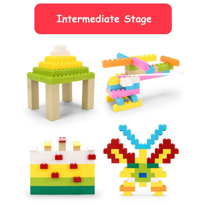 125/250g Building Blocks Bulk Set City Classic Bricks Colorful Assembly DIY Creative Toy Educational Interactive Toy for Kids