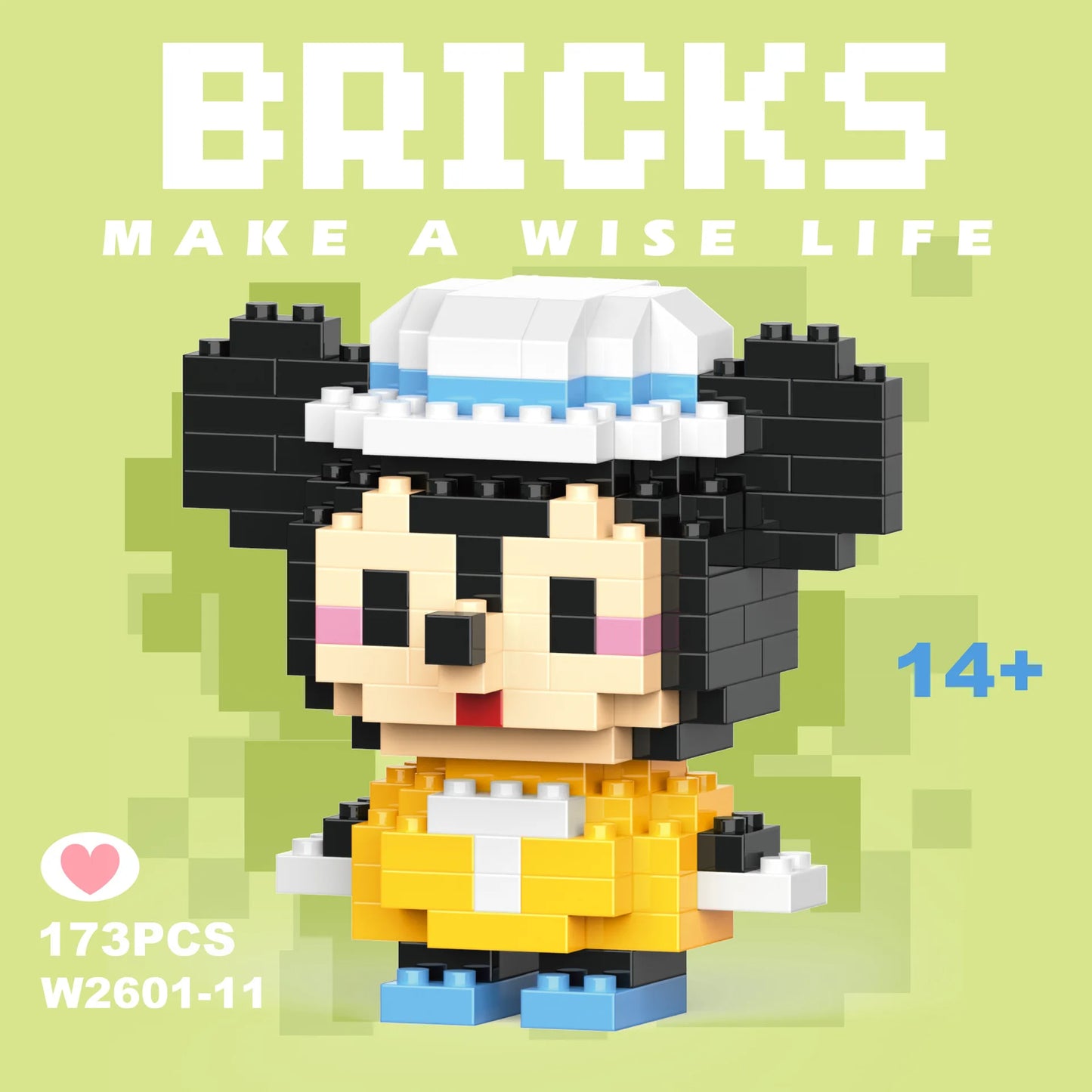 Disney 108 style Stitch LinaBell StellaLou Building Blocks Princess Cartoon Figrues Bricks Children's Assembly Toys Model Gift