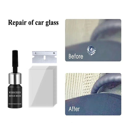 Car Glass Repair Window Cracks Gone Kit Remove Scratch Automobile Truck Motorcycles Broken Repair Windscreen Crack Recovery Set