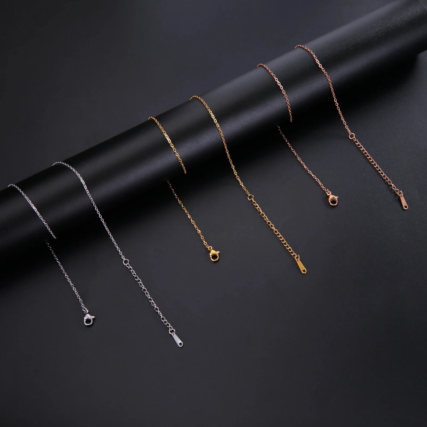 5pcs Stainless Steel Tree of Life Charms for Jewelry Making Moon Cross Butterfly Snake Pendant Tiny Charm Bracelet Earrings DIY