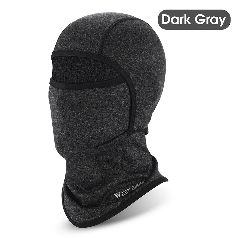 WEST BIKING Balaclava Children Cycling Cap Winter Warm Windproof Outdoor Sports Hiking Running Cycling Scarf Neck Warmer