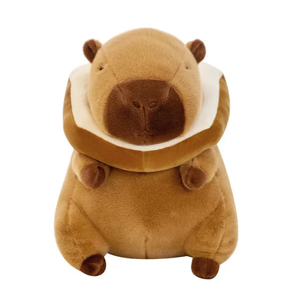 Capybara Plush Toy Stuffed Animal Soft Hugging Capybara Ornament Plush Toy Doll for Kids Adults Birthday Gift Home Decoration