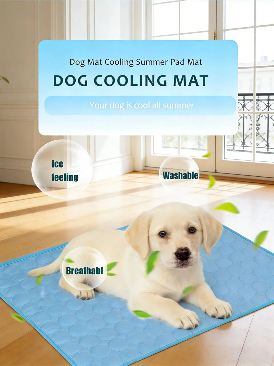 Raymax Summer Dog Cooling Mat Pet Cold Bed Extra Large Small Big Dogs Pet Accessories Cat Durable Blanket Sofa Ice Silk Blanket