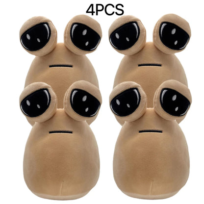 1-6Pcs 22Cm Anime Game The Maw My Pet Alien Pou Kawaii Cartoon Plush Toys Children Birthday Xmas Gifts