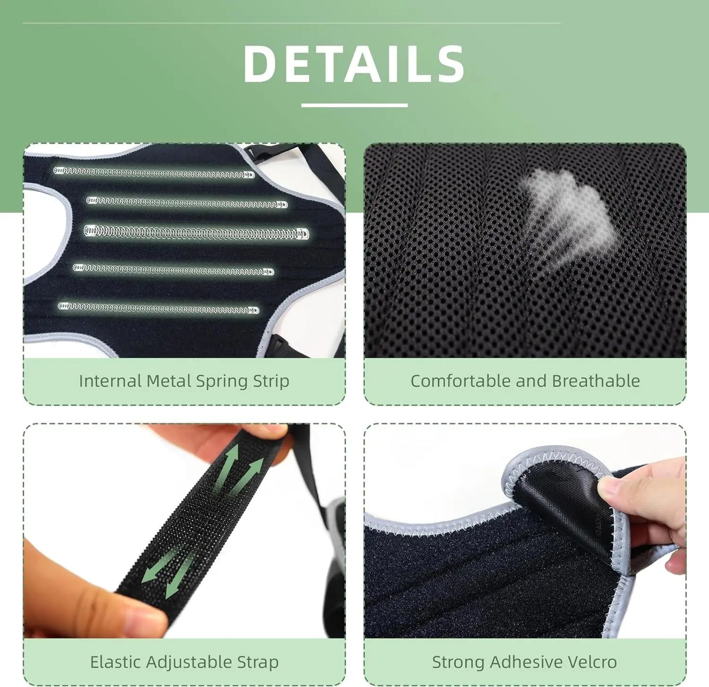 Pet Protective Gear for Dog Intervertebral Disc Injuries, Support Vest, Pet Back Fracture Pain Relief Band