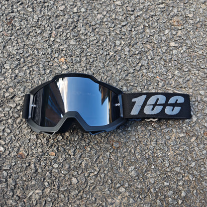 100 Motorcycle Goggles Motocross Glasses Off-road Helmet MX Moto Dirt Bike ATV Ski Outdoor  Glass Scooter Googles  Sports