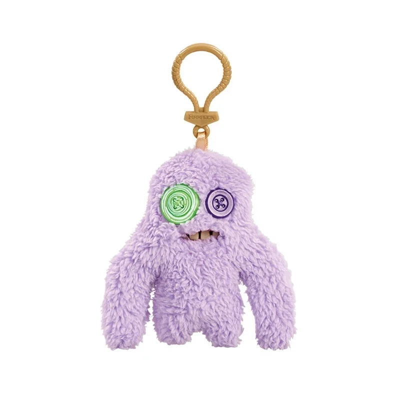 Fuggler Keychain Series 5 Funny Fugg Ugly Monster Plush Toys Cartoon Backpack Fuggler Pendant Dolls Stuffed Peluche Gifts 11CM