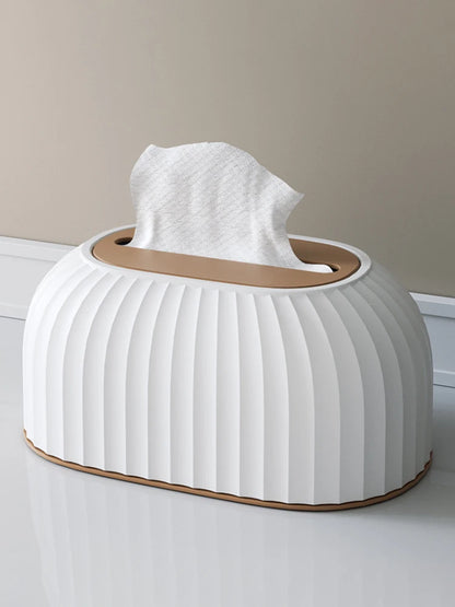 1 Piece Of Household Extraction Paper Box, With Spring, High Appearance Level, Light Luxury, Living Room, Desktop, Tissue Box