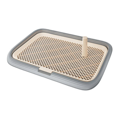 Mesh Grids Toilet Reusable Indoor Outdoor Splashproof Puppy Pee Pad Holder Training Tray Dog Potty for Dogs and Cats Puppy