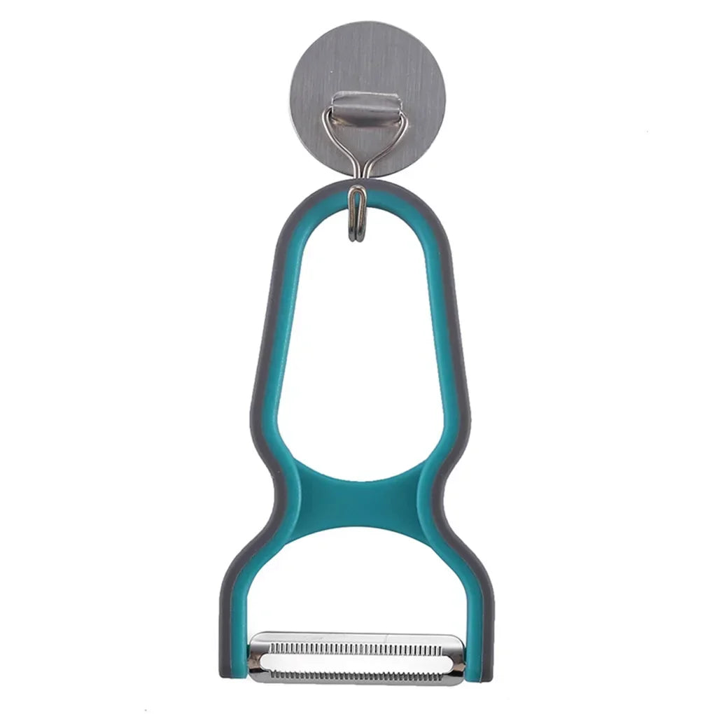 3pcs/set Peeler Stainless Steel Food Slicer Non-Slip Handle Manual Kitchen Peeling Tool Color Random Kitchen accessories