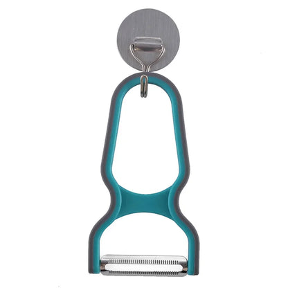 3pcs/set Peeler Stainless Steel Food Slicer Non-Slip Handle Manual Kitchen Peeling Tool Color Random Kitchen accessories
