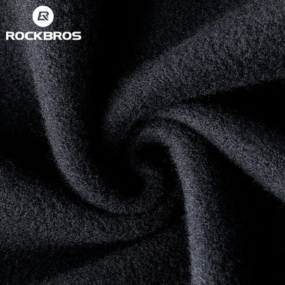 ROCKBROS Keep Warm Bicycle Full Face Mask Winter Windproof Fleece Cycling Head Caps Mask Balaclava Ski Motorcycle Bike Headgear