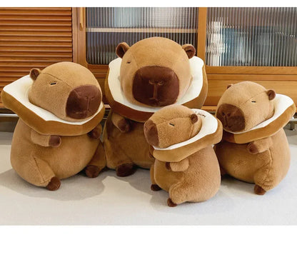 Capybara Plush Toy Stuffed Animal Soft Hugging Capybara Ornament Plush Toy Doll for Kids Adults Birthday Gift Home Decoration