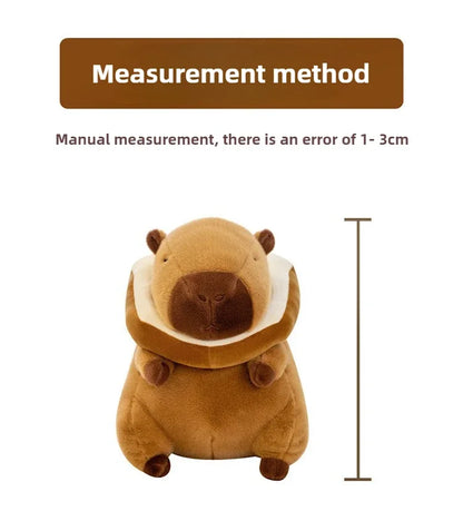 Capybara Plush Toy Stuffed Animal Soft Hugging Capybara Ornament Plush Toy Doll for Kids Adults Birthday Gift Home Decoration