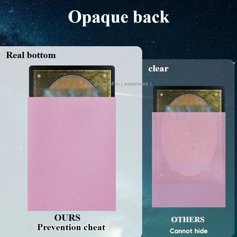 100PCS Premium Card Sleeves Matte Card Sleeves Compatible with MTG Pokemon Trading Cards and Sport Standard Sized Board Game