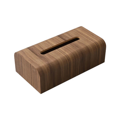 Classic Tissue Box for Living Room, Walnut Wood, Paper Box, Table Desktop Storage, Luxury Wooden Tissue Case, Home Ornament