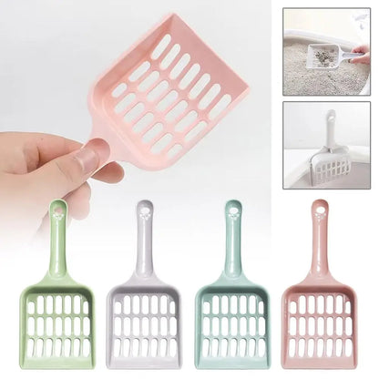 Cat Litter Spoon Shovel Plastic Pet Toilet Poop Artifact Garbage Sand Shovel Pet Cleaning Artifact Dog Shovel Pet Litter Scoop