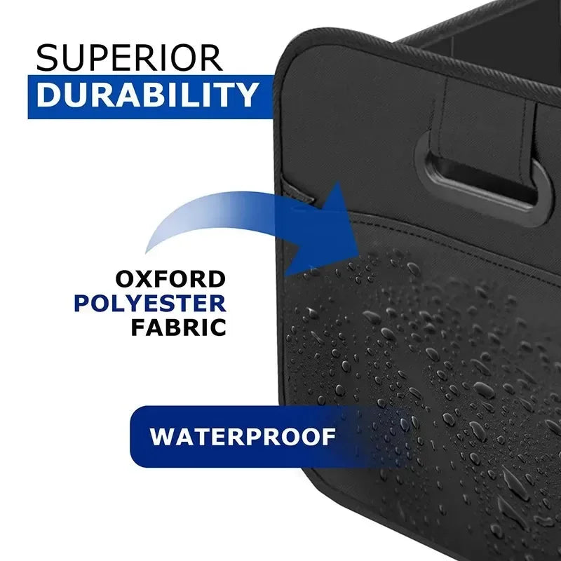 Car Storage Box  Oxford Cloth Storage Box Trunk Storage Box Large Capacity Foldable Storage Capacity Large Storage Capacity