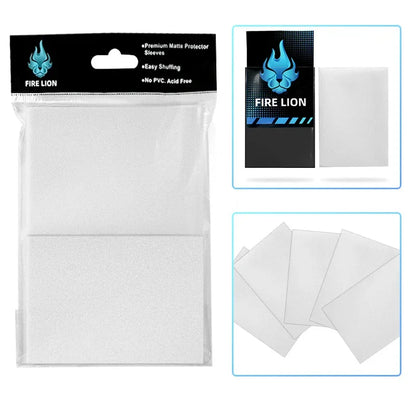 100PCS Premium Card Sleeves Matte Card Sleeves Compatible with MTG Pokemon Trading Cards and Sport Standard Sized Board Game