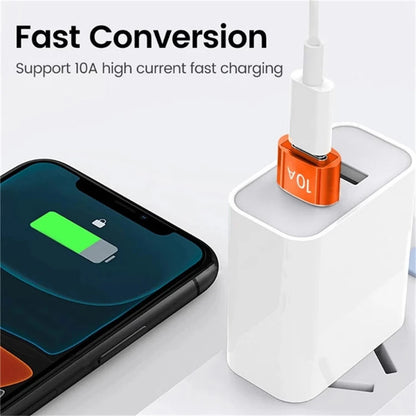 USB 3.0 10A USB A To USB C OTG Adapter Type C to USB Converter USB 3.0 Adapter For Xiaomi 12 MacBook USB To Type C OTG Connector