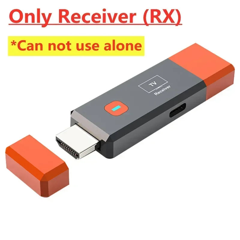 Wireless HDMI-Compatible Video Transmitter and Receiver Extender kit TV Stick Dongle Adapter For PC Camera Laptop To Monitor TV