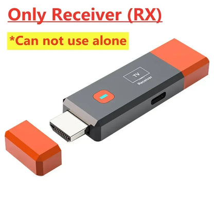 Wireless HDMI-Compatible Video Transmitter and Receiver Extender kit TV Stick Dongle Adapter For PC Camera Laptop To Monitor TV