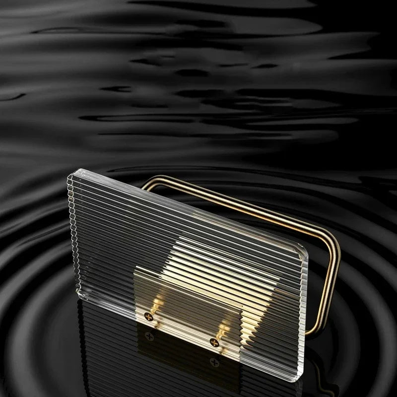 Luxury Gold Toilet Paper Holder with Shelf No Punching Acrylic Roll Paper Holder Tissue Hanger Bathroom Accessories  Bathroom