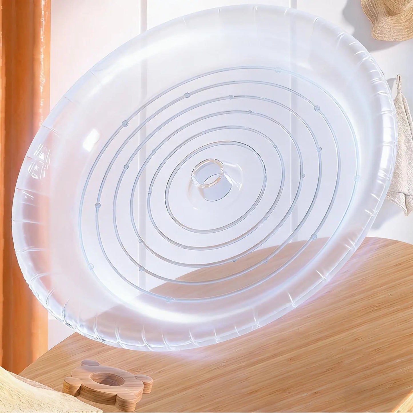 Hamster Running Wheel Quiet Anti-Slip With Cave House Hamster Spinner Wheel For Ferrets Squirrels Chinchillas Dutch Rabbits