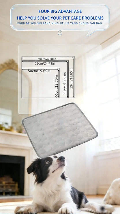 Raymax Summer Dog Cooling Mat Pet Cold Bed Extra Large Small Big Dogs Pet Accessories Cat Durable Blanket Sofa Ice Silk Blanket