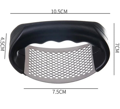 Upgraded Stainless Steel Garlic Press Squeezer Manual Garlic Ginger Rocker Crusher Garlic Cutting Mince Tools Kitchen Gadgets