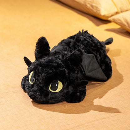 55/70cm Cute Little Dragon Doll Stuffed Plush Toy Simulation Cartoon Anime Soft Sofa Bed Pillow Cushion Kids Xmas Birthday Gift