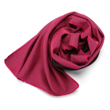 30x90cm Cooling Towel Neck Wrap Lce Sports Beach Towels Cold Microfiber Cloth for Summer Outdoor Work Yoga Golf Gym Fitness