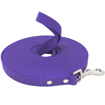 PVC Long Dog Leashes Cat Traction Lead Rope Candy Color Outdoor Short Pet Leash Blue Rose Red Yellow