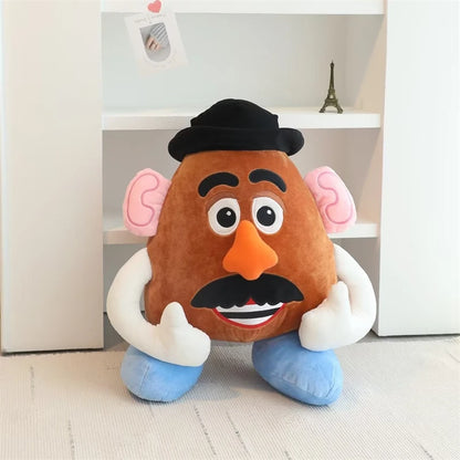 Cute Mr And Mrs Potato Head Plush Toy Lovely Stuffed Toy Story Anime Plushies Sleeping Doll Pillow Blanket Nap Xmas Gifts Girl
