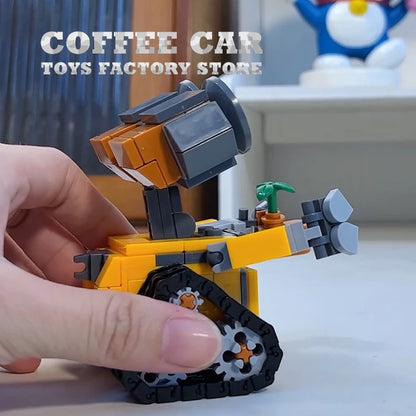 Disney Movie Robot Wall E MOC Building Blocks Dolls Space Mecha MOC Bricks Action Figure Toys Adult Children Christmas Gifts DIY