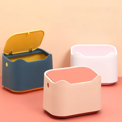 Cat Litter Box Bin Double Layer Cat Excrement Trash Can Fully Enclosed Large Capacity Cat Toilet Bedpan Pet Products Supplies